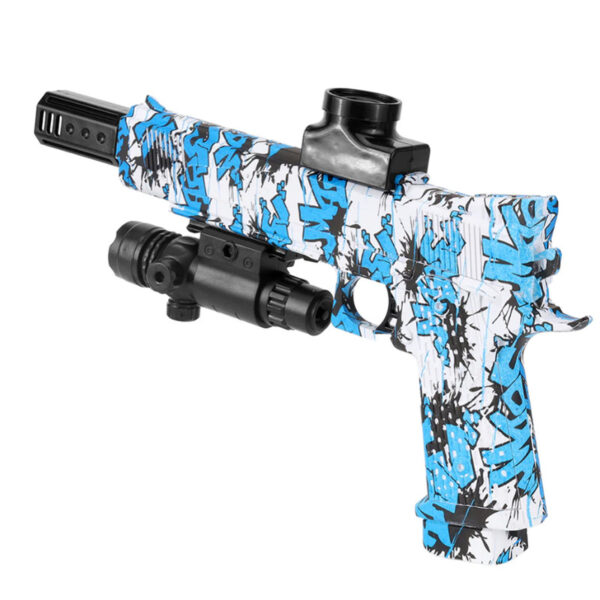 XYH-1911 PISTOLA DE HIDROGEL BLUE - Imagen 3