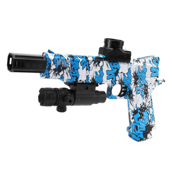 XYH-1911 PISTOLA DE HIDROGEL BLUE - Imagen 2