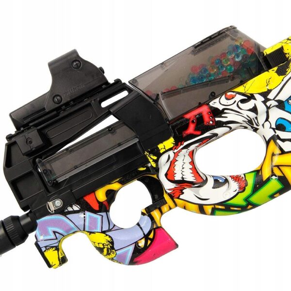 P90 FUSIL DE HIDROGEL GRAFFITI - Imagen 4