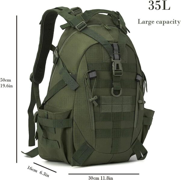 MOCHILA TÁCTICA MILITAR IMPERMEABLE DE 40L - Imagen 3