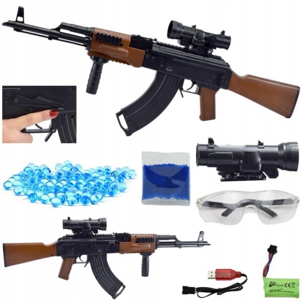 AK 47 AMETRALLADORA AUTOMÁTICA DE HIDROGEL - Imagen 9